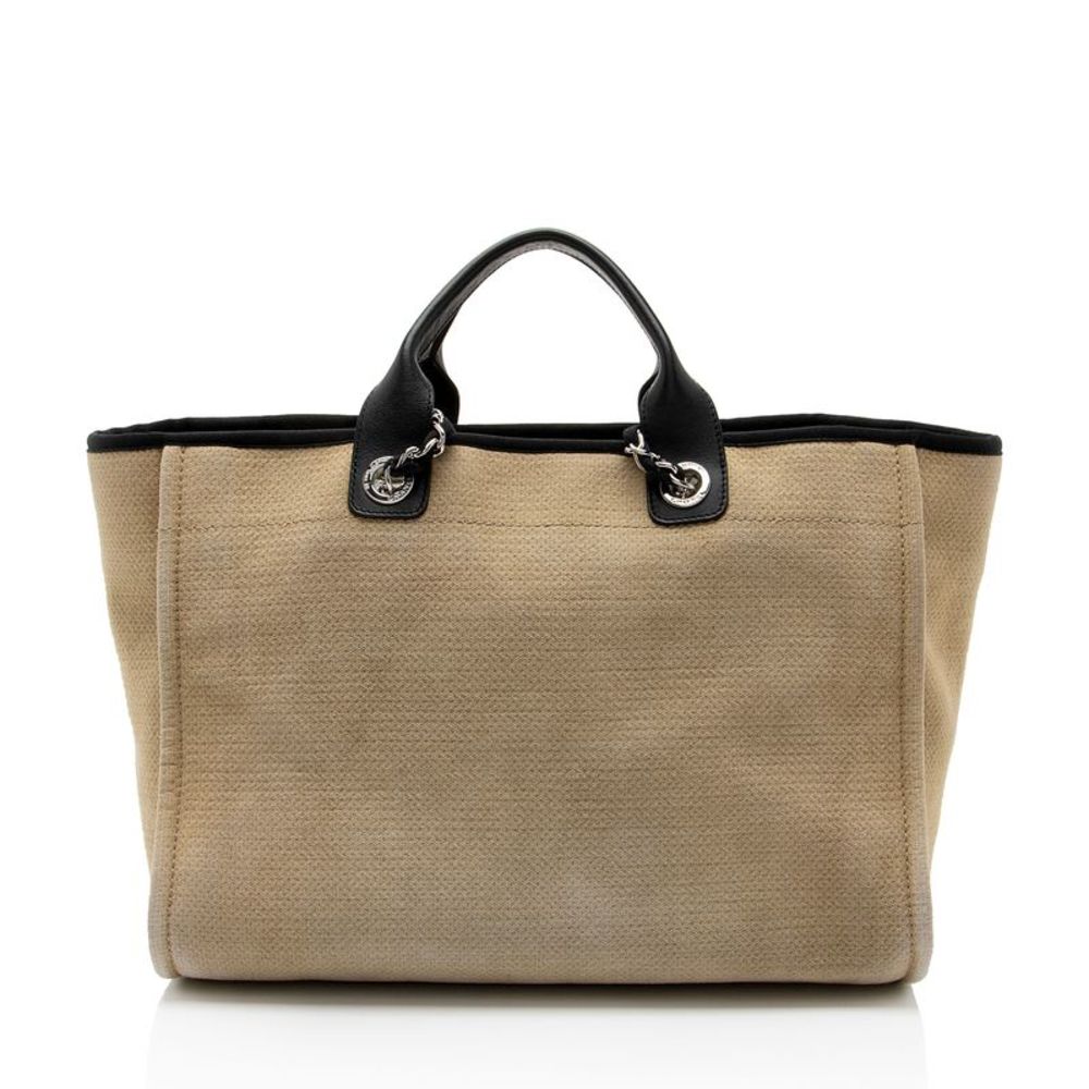 Chanel Canvas Deauville Medium Tote - Picture 3 of 15